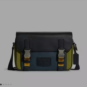 Coach Track Crossbody in color block